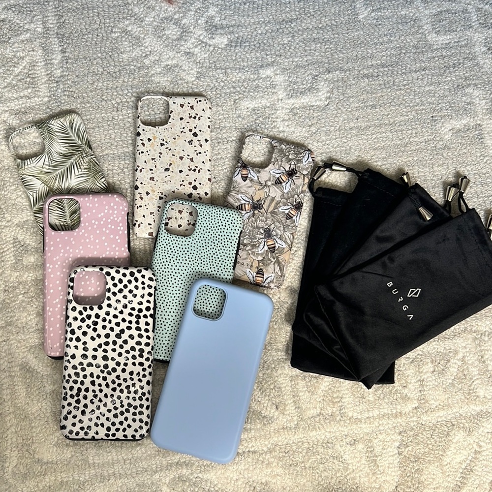 BURGA iPhone 11 Pro Max Phone Case Bundle